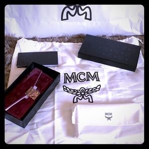 Authentic mcm shoulder/wallet purse